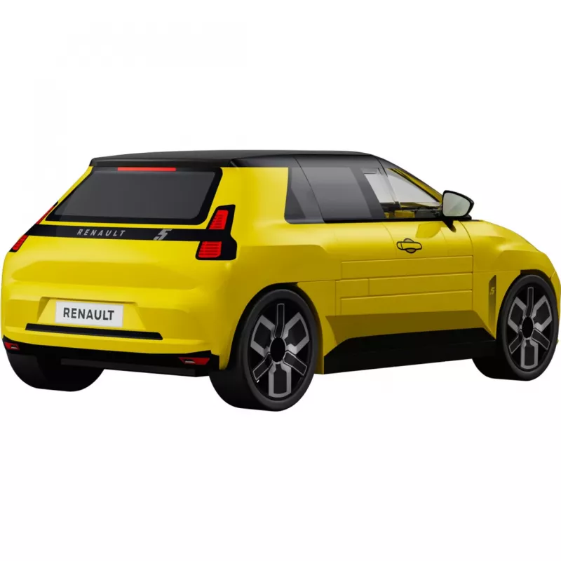 COBI Renault 5 E-Tech žltý 1:35