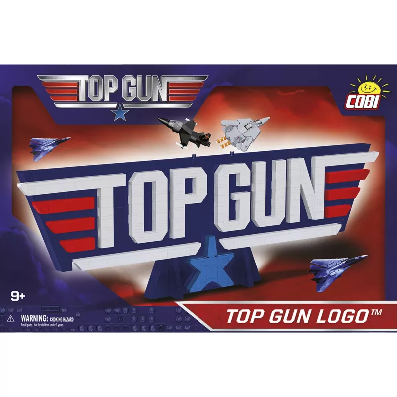 COBI Top Gun Logo F-14 Tomcat bojové lietadlo stavebnica 732 dielov