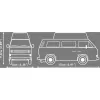 COBI Volkswagen T3 kempingová dodávka