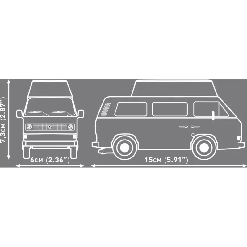 COBI Volkswagen T3 kempingová dodávka