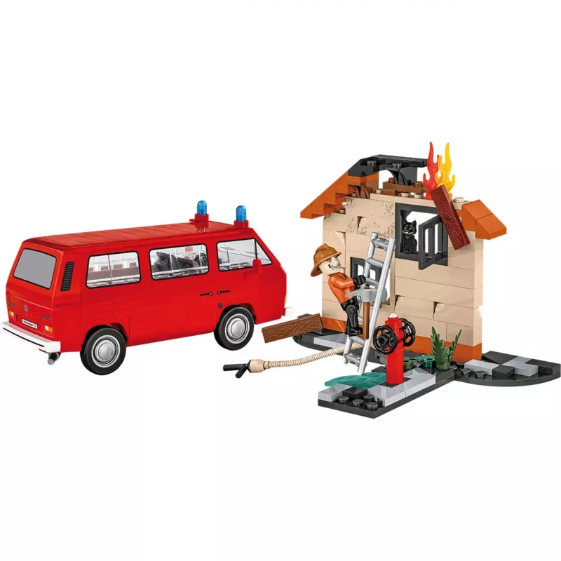 Cobi Volkswagen T3 Feuerwehr hasičské auto stavebnica (230 dielov)