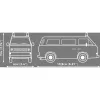 Cobi Volkswagen T3 Feuerwehr hasičské auto stavebnica (230 dielov)