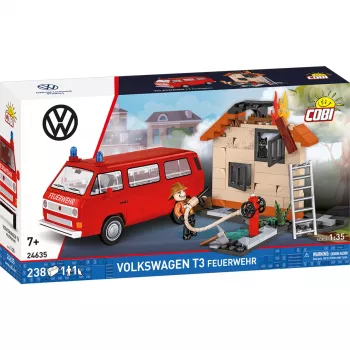Cobi Volkswagen T3 Feuerwehr hasičské auto stavebnica (230 dielov)
