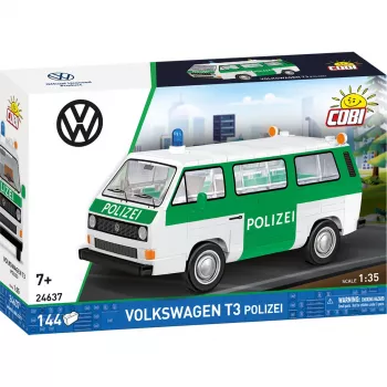 COBI Volkswagen T3 Polizei stavebnica mierka 1:35 225 dielov