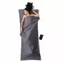 Cocoon CT44 Light Travel vložka do spacáku – obdĺžniková, 220 x 90 cm, 100% bavlna, Elephant Grey