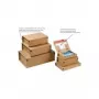 ColomPac CP 066.02 prepravná krabica SM, hnedá, vnútorný rozmer 215 x 155 x 43 mm, samolepiaca