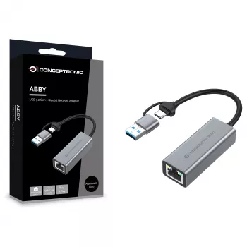 Conceptronic ABBY08G Gigabit USB 3.0 sieťový adaptér