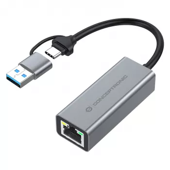 Conceptronic ABBY08G Gigabit USB 3.0 sieťový adaptér