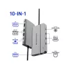 Conceptronic DONN34G 10-in-1 USB 3.2 Gen 2 MST dokovacia stanica, 4K60Hz HDMI, 8K30Hz DisplayPort, GbE, USB-C 10Gbps x 3, USB-A 480Mbps x 2, audio, 100W USB PD
