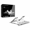 Conceptronic DONN35S stojan na notebook s 7-in-1 USB-C dokovacou stanicou, Dual-HDMI 4K60Hz, GbE, USB-C 5Gbps, 2x USB-A, 100W PD, strieborný