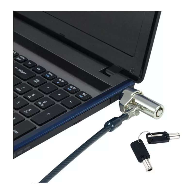 Conceptronic NBT kombinovaný zámok na notebook s nano bezpečnostným slotom 1,8 m