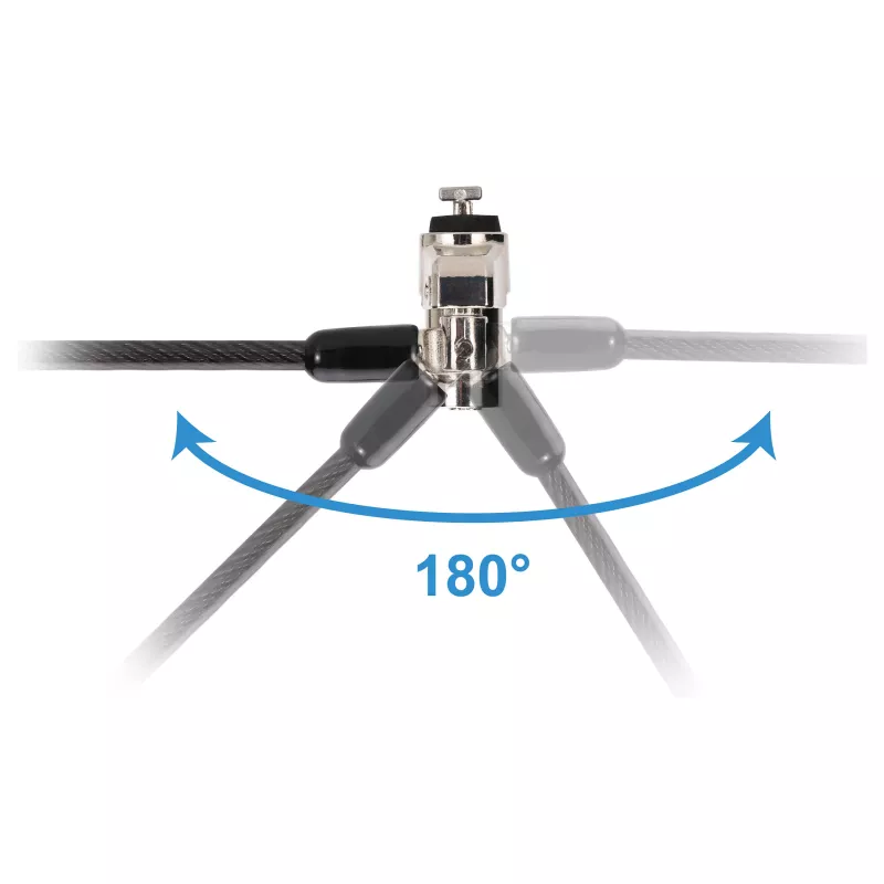 Zámok na notebook s kľúčom Conceptronic NBT Standard 1,80m