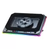 Conceptronic THYIA03B USB-C chladiaci podstavec pre notebook s držiakom na smartfón, RGB, 12V
