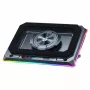 Conceptronic THYIA03B USB-C chladiaci podstavec pre notebook s držiakom na smartfón, RGB, 12V