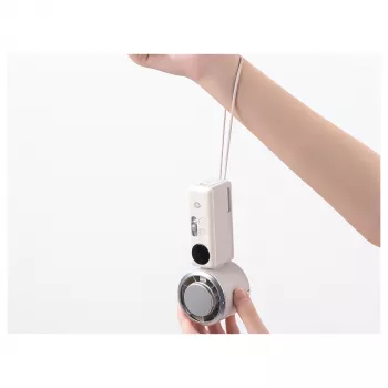 CONCEPTRONIC Turbo ručný ventilátor s chladiacou doskou, krémová