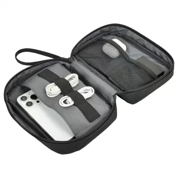 CONCEPTRONIC UMBRIX01B organizér na technické príslušenstvo, čierny taška