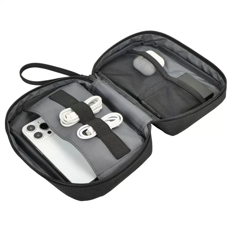 CONCEPTRONIC UMBRIX01B organizér na technické príslušenstvo, čierny taška