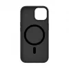 Connect Apple iPhone 15 hybridné puzdro s magnetom, PC+TPU, čierne