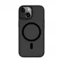 Connect Apple iPhone 15 hybridné puzdro s magnetom, PC+TPU, čierne