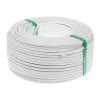 CONOTECH NS100 Trishield koaxiálny kábel 1m biely 75 Ohm trojité tienenie