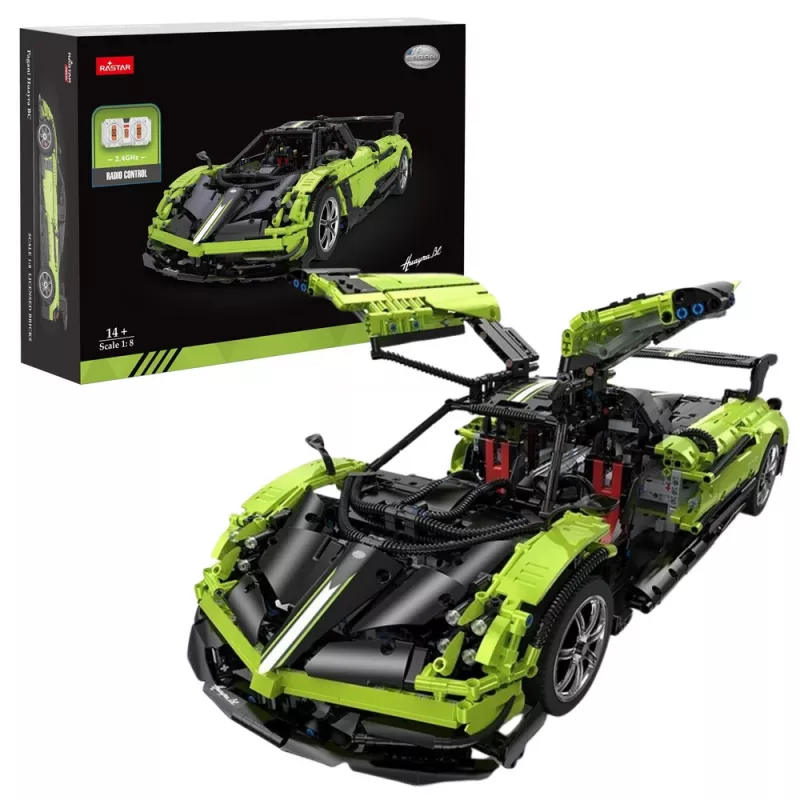 Stavebné kocky RC auto Pagani Huayra BC 1:8 Rastar