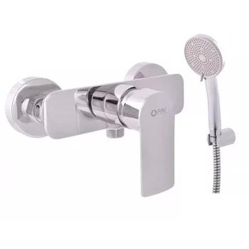 CONTIPRO sprchová batéria DVT481.5/1 chrom nástenná jednopáková z mosadze s keramickou kartušou, výstup G 1/2 palca, rozteč prípojok 150 mm