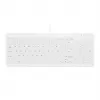Contour ACTIVE KEY Hygiene Compact Ultraflat káblová USB klávesnica čierna (AK-C7012F-UVS-W/FR)