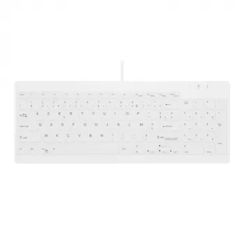 Contour ACTIVE KEY Hygiene Compact Ultraflat káblová USB klávesnica čierna (AK-C7012F-UVS-W/FR)