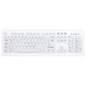 CONTOUR DESIGN Active Key AK-C8100 Full-Size bezdrôtová klávesnica (RF 2,4 GHz, membránová, biela, QWERTZ)