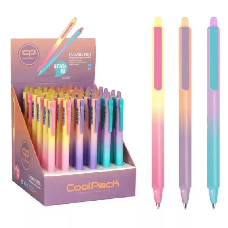 COOLPACK Gradient Light Vysúvací vymazateľný roller 0,5 mm čierna náplň
