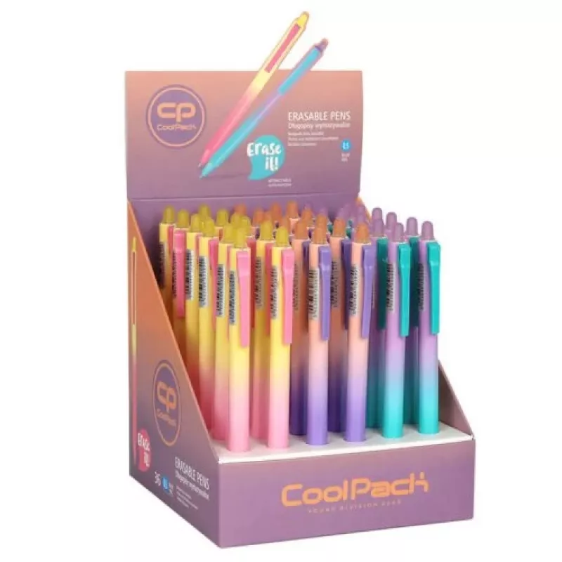 COOLPACK Gradient Light Vysúvací vymazateľný roller 0,5 mm čierna náplň