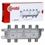 CORAB 8-násobný rozbočovač 5-2400 MHz s DC priechodom