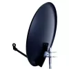 CORAB 80 cm tmavá anténna parabola (ASC-800M-C) - offsetová parabolická satelitná anténa
