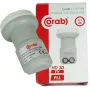 CORAB C120TWN Twin LNB konvertor – 2 výstupy, 40 mm feedhorn, nízky šum 0,1 dB, odolný voči poveternostným vplyvom F-typ