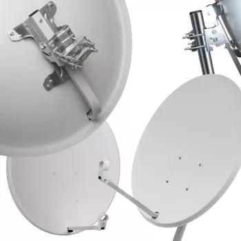 CORAB parabolická anténa 90 cm Standard biela (COR-900SAE-J) - satelit