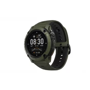 Coros Nomad smart hodinky – zelené, 1.3 inch Memory-in-Pixel-LCD, titánové puzdro, zafírové sklo, dvojfrekvenčné GPS, vodotesnosť 5 ATM, výdrž batérie 30 dní