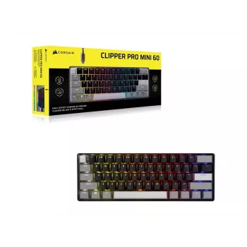 CORSAIR CLIPPER PRO MINI 60 Hall Effect herná klávesnica čierna