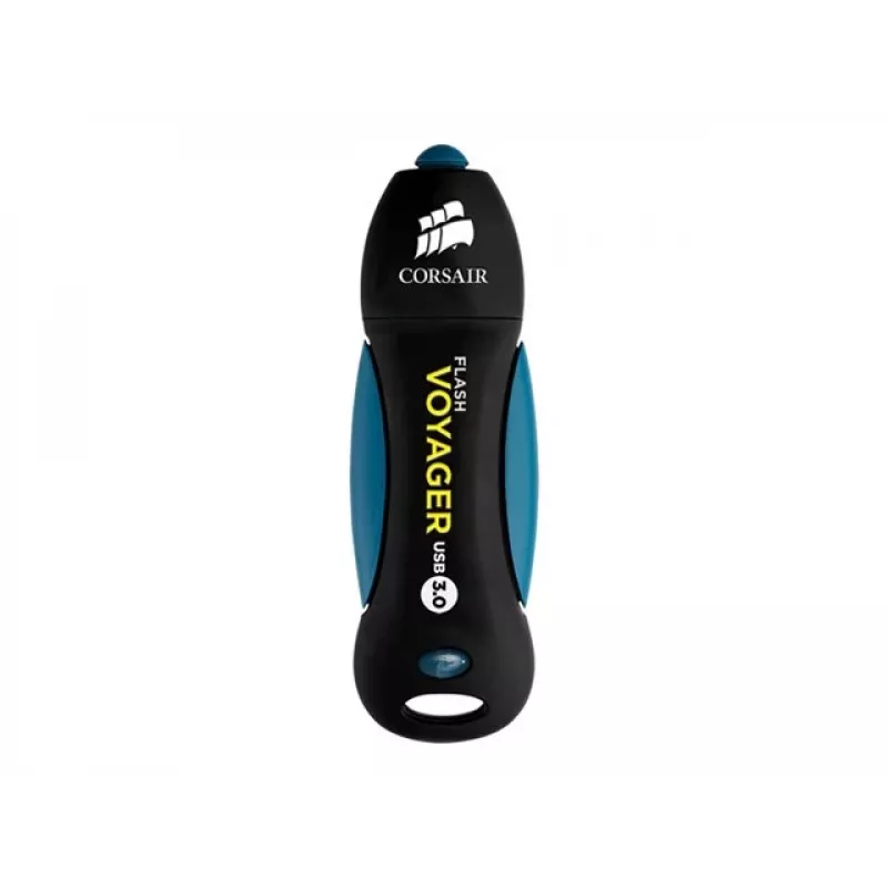 CORSAIR Flash Voyager 256GB USB-A 3.2 Gen 1 flash disk (čierna/modrá)