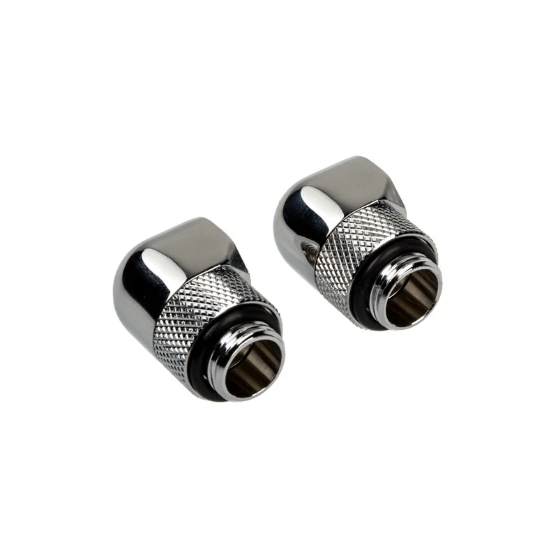 Corsair Hydro X Series 90° rotačný adaptér G1/4 palca chróm (balenie 2 ks) – CX-9055008-WW
