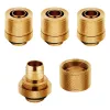 Corsair Hydro X Series XF Compression G1/4 13/10 fittingy balenie 4 ks - zlatá