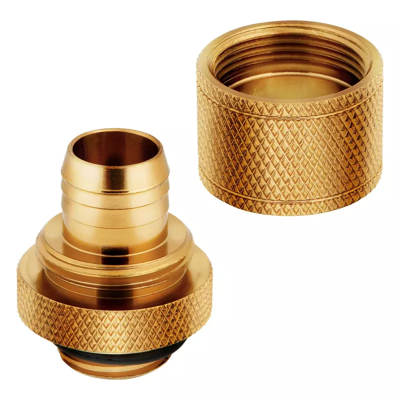 Corsair Hydro X Series XF Compression G1/4 13/10 fittingy balenie 4 ks - zlatá