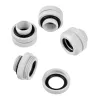 Corsair Hydro X Series XF Hardline 12mm OD fitting - biela (balenie 4 ks)