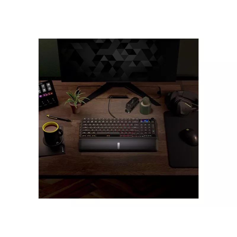 CORSAIR VANGUARD 96 mechanická herná klávesnica s CORSAIR MLX Plasma Switches