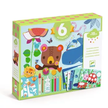Creative Mouse and Friends Collage Kit od Djeco