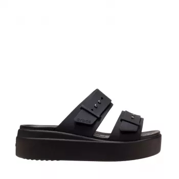 Crocs Brooklyn Low Wedge dámske sandále čierna EU 38-39