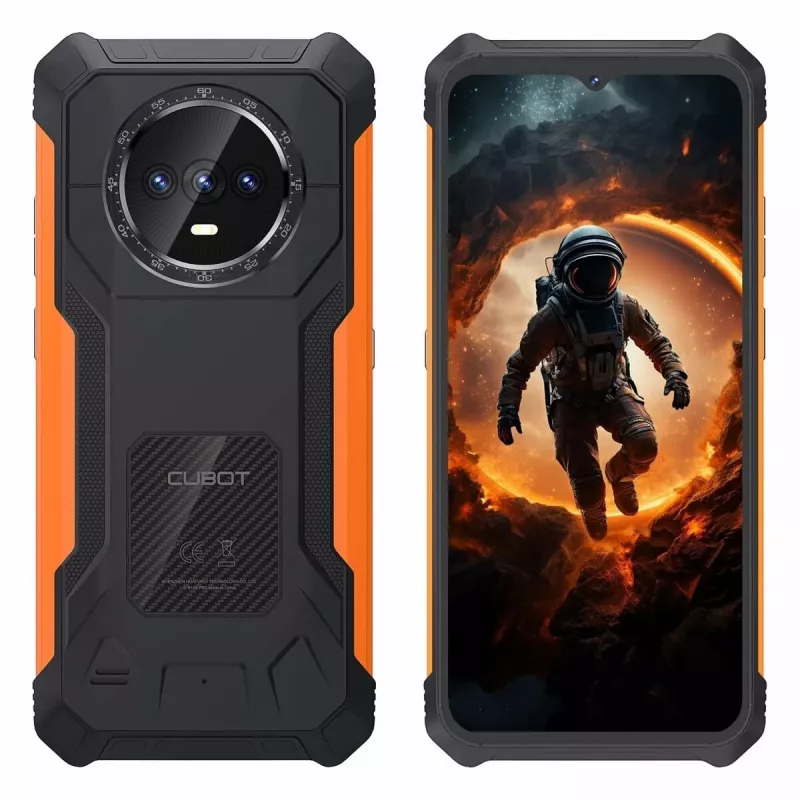 CUBOT KINGKONG ES 6+128GB čierna+oranžová OEM