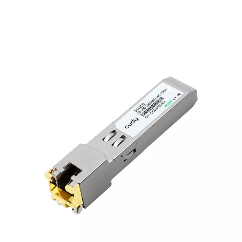 Cudy SM220 SFP-T 10/100/1000Mbps RJ45 ethernetový modul