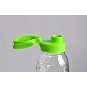 Curver Bottle Dots fľaša 0,45L transparentná/zelená