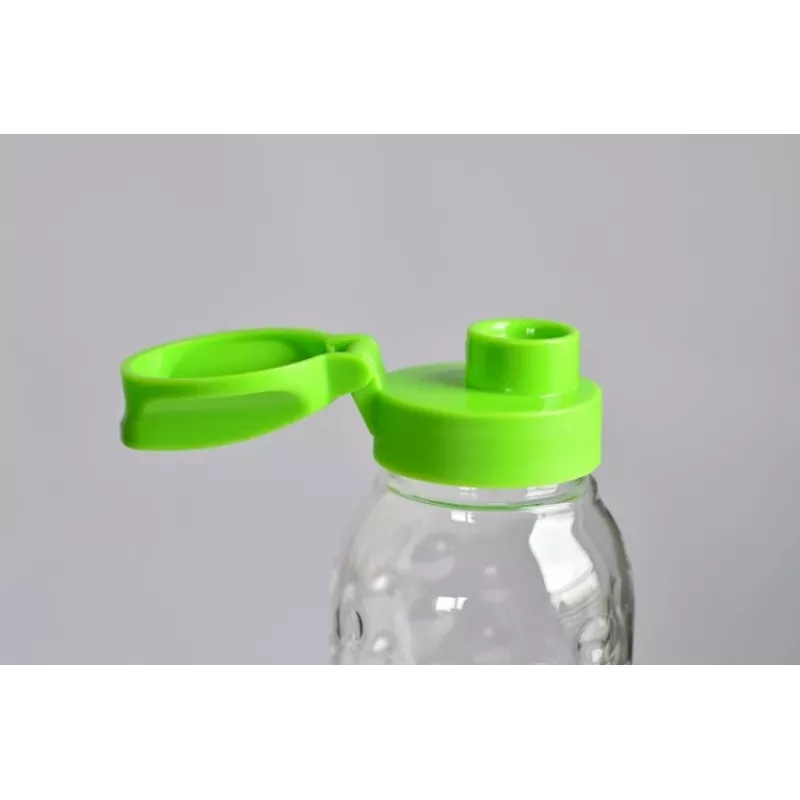 Curver Bottle Dots fľaša 0,45L transparentná/zelená