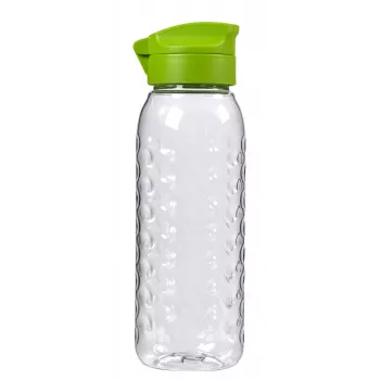 Curver Bottle Dots fľaša 0,45L transparentná/zelená